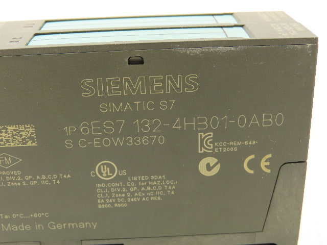 Siemens 6ES7 151-1AA05-0AB0 Profibus ET200 Various DI/D0 & Other Terminal Module