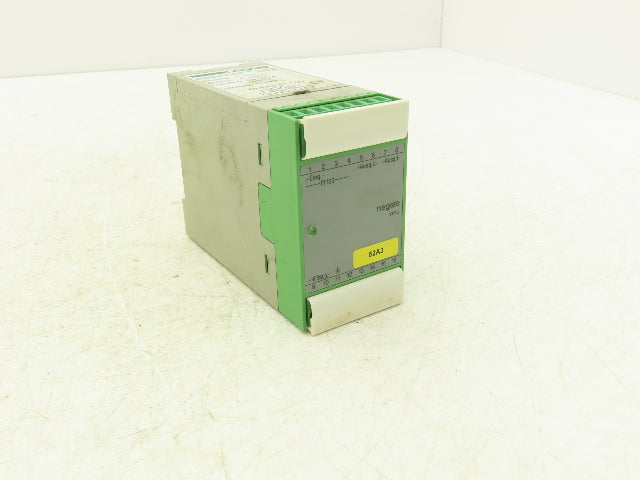 Negele vmu-pt Temperature Converter 0-100° C Input 24VDC Output 0/4-20mA 0-10V