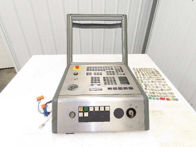 Siemens Glidemaster CTX 420 HMI Operator Control Panel With E-Stop & Key *Read