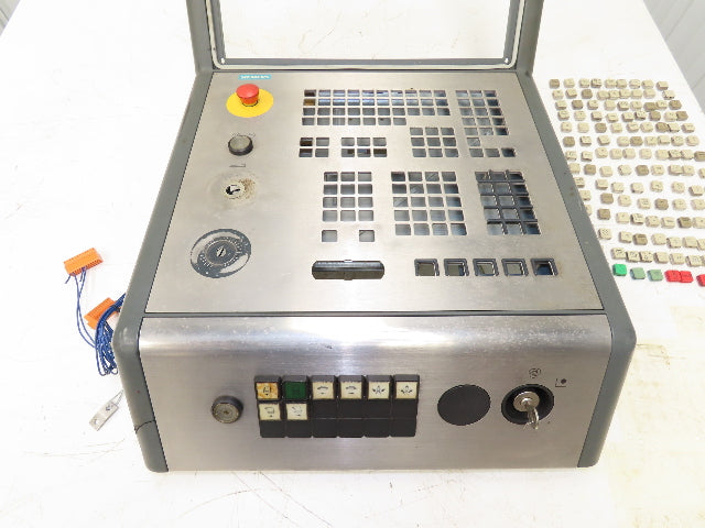 Siemens Glidemaster CTX 420 HMI Operator Control Panel With E-Stop & Key *Read