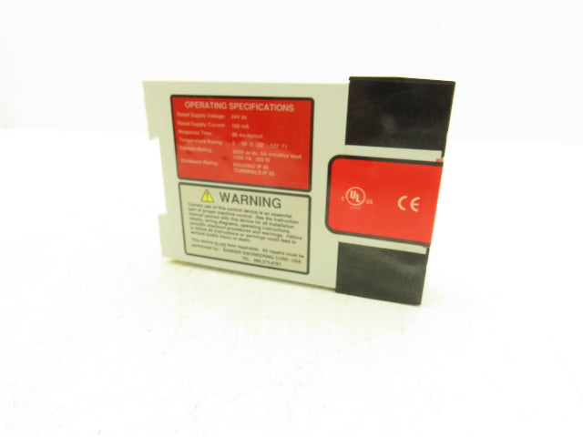 Banner IM-T-9A Machine Safety Relay Module 24 VDC 100 mA 20ms Response Lot of 4
