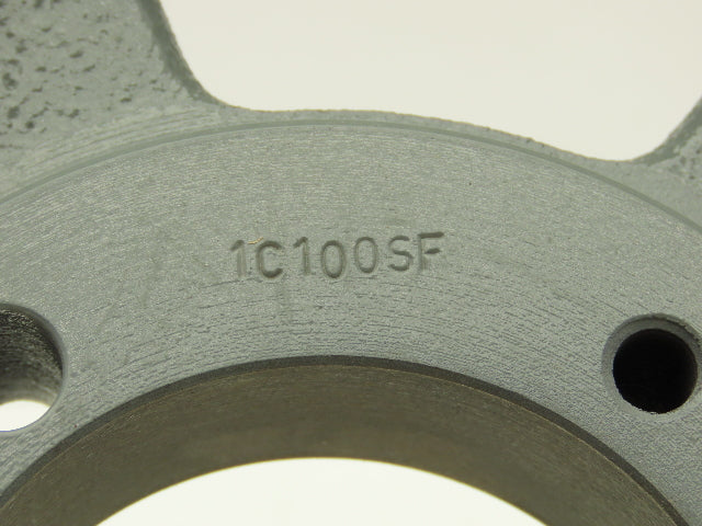 Masterdrive 1C100SF 1C100SF Pulley 10.4"OD Single Groove C Belt Bushed Type SF