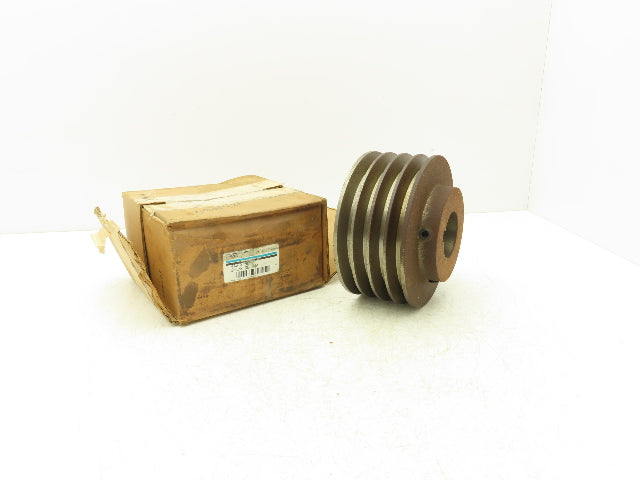 Dodge 4A6.2B6.6 2 1/8 4 Groove Pulley A-B Belt Section 6.95"OD 2-1/8"ID Bore