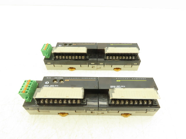 Omron DRT2-ID16 XWT-OD16 Remote Terminal PLC Input Output Module Set Lot of 2