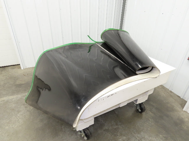 Transnorm TS1500 42" x 90° Curve Conveyor Belt 45" IR Smooth Top Spliced KT-58