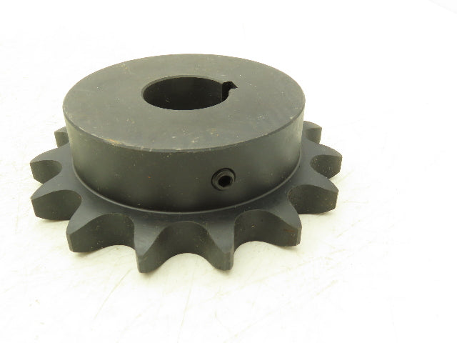Tsubaki H80B15F-1-3/8 Roller Chain Sprocket 15 Tooth 1-3/8" Bore Lot Of 3