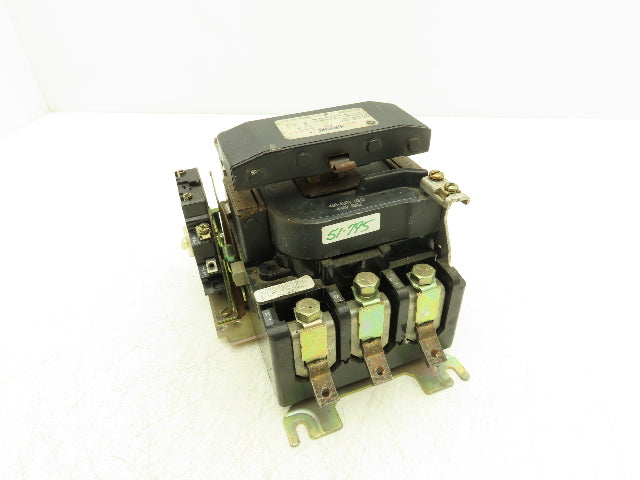 General Electric CR3CMC Motor Starter Contactor 100Hp 600VAC 3Ph 105 Amp