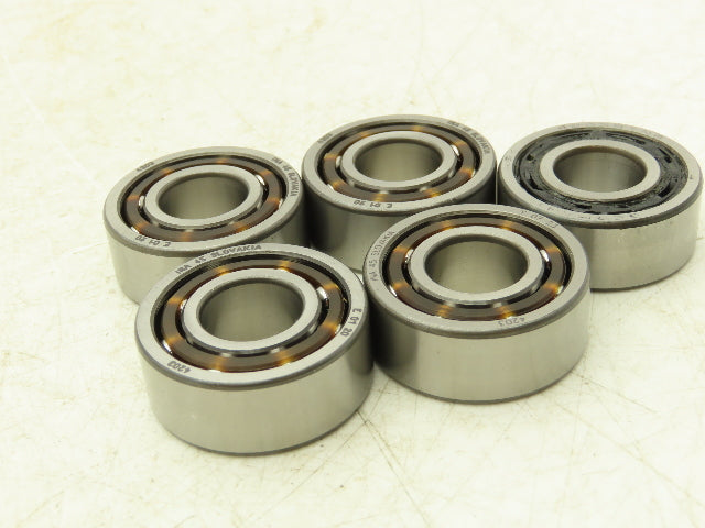 INA 4203 Deep Groove Ball Bearing 17mm-ID x 40mm-OD x 16mm-Width Lot of 5