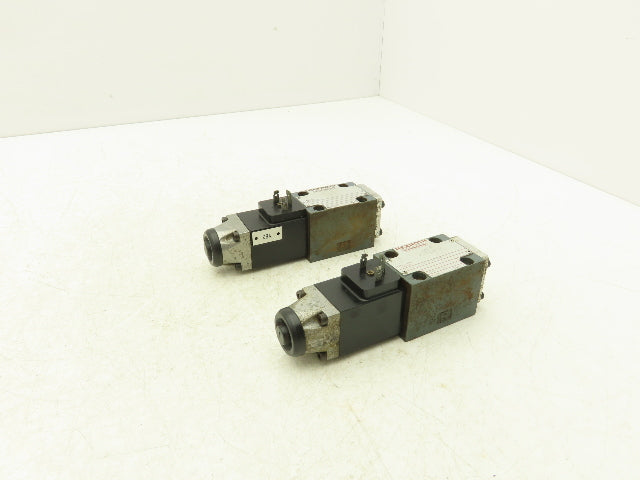 Rexroth Hydronorma 4WE6 D51/AG24NZ4 Directional Solenoid Valve 24VDC Lot of 2