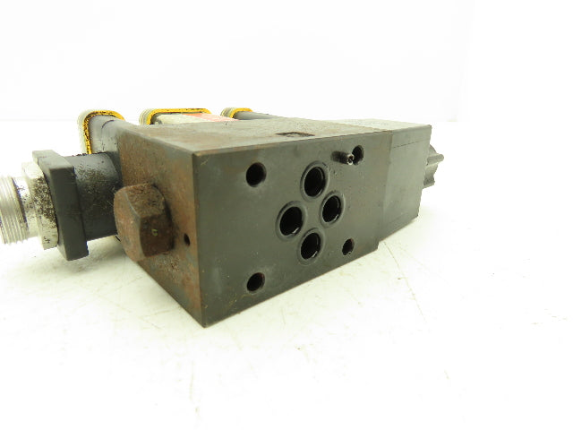 Parker D1VW1KNYCF563075XB Hydraulic Directional Valve 5000PSI 110/120V 50/60Hz
