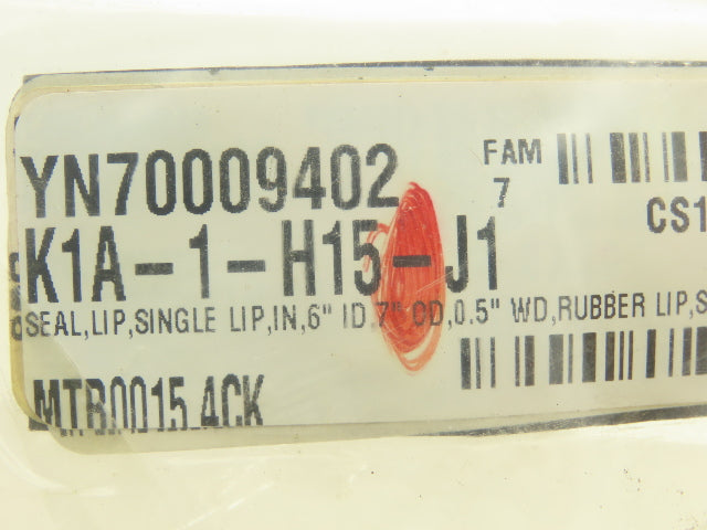 Kobelco YN70009402 Seal Excavator 145mm-ID x 180mm-OD x 15mm-Width