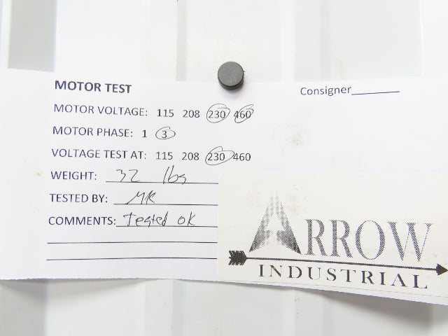 Liming SV-11 Inline Gearmotor .75kw 10:1 Ratio 140rpm 220/380 3PH w/Brake