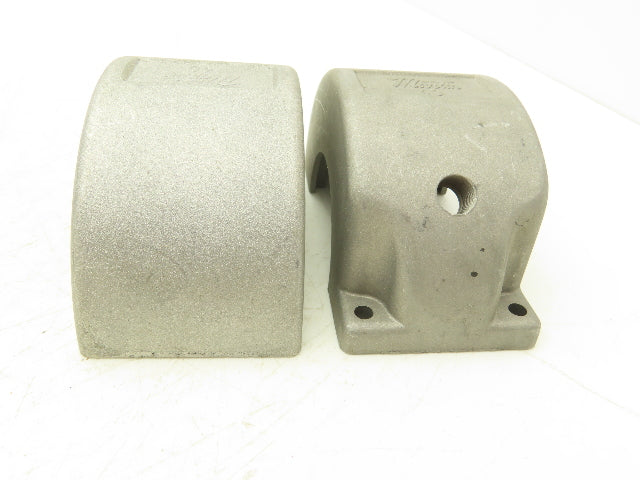 Martin 4016COV Coupling Cover #40 Chain 4" OD x 2" Width Lot Of 2
