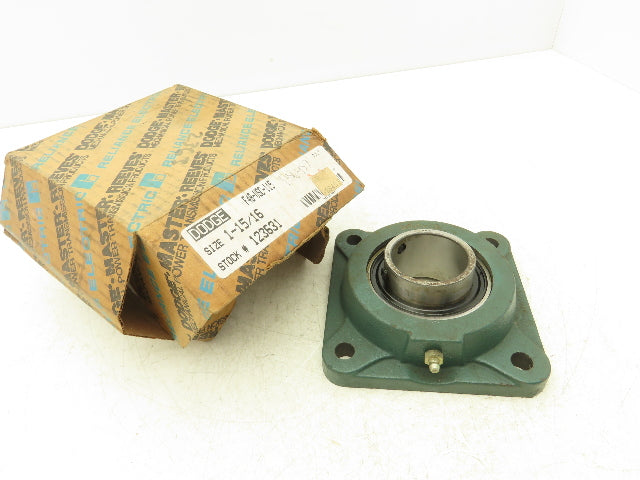Dodge F4B-VSC-115 Flange Bearing 1-15/16" Bore 4 Bolt Mount