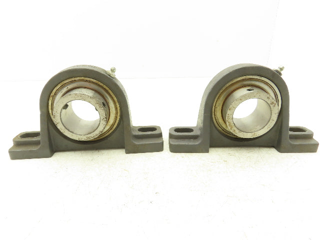 Browning PB250X1-5/8 Pillow Block Bearing 1-5/8" Bore 2 Bolt Base Lot Of 2