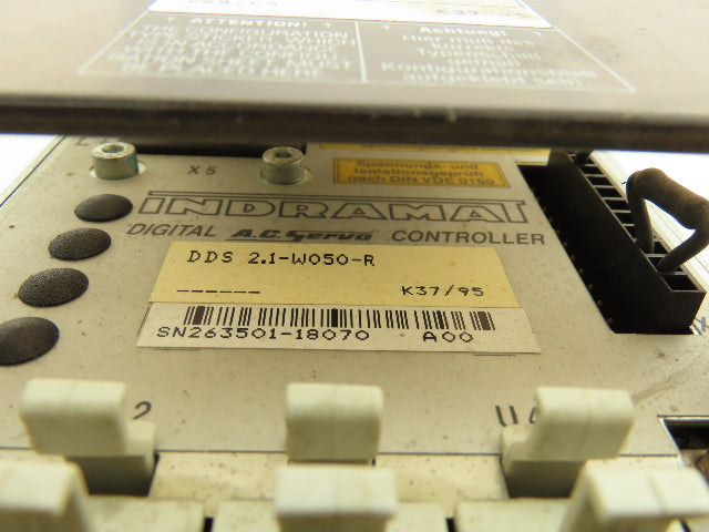 Indramat DDS 2.1-W050-R Digital AC Servo Controller
