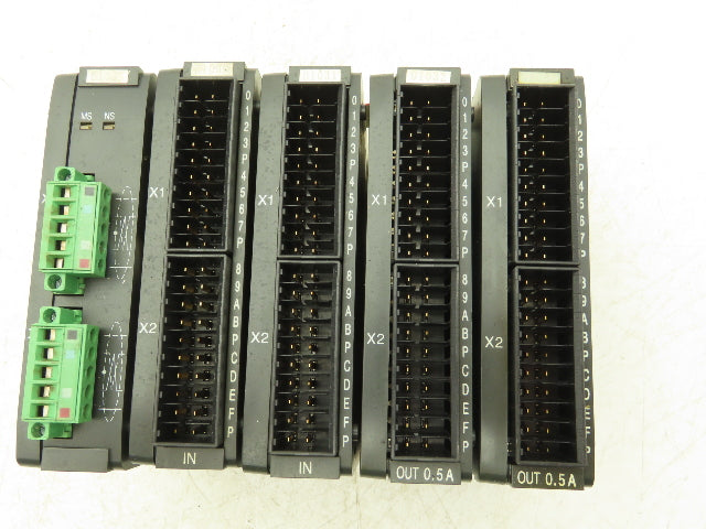 Okuma DN-SLV/DN-IC-16C/DN-OC-16PC PLC Input Output Card Modules Lot of 5