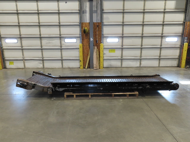 Turbo Systems 40"x 14' CNC Scrap Chip Conveyor Low Profile 230/460V 3PH 10FPM