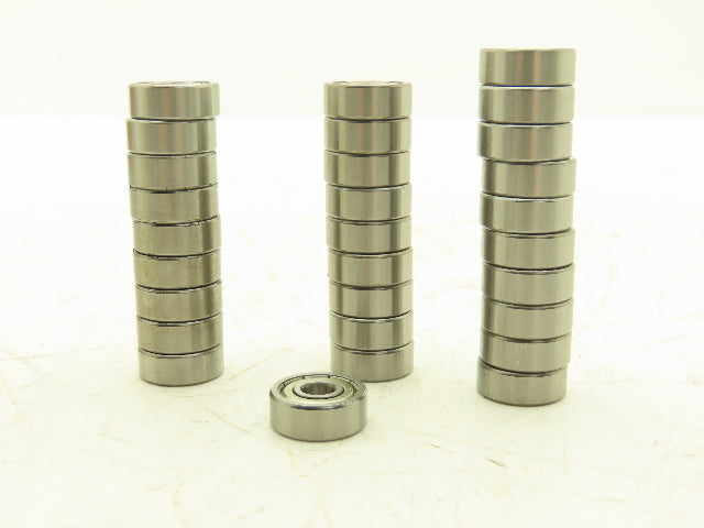 RB Tech R4AZ Radial Ball Bearing 1/4"ID x 3/4"OD x 9/32"-Width Lot Of 29