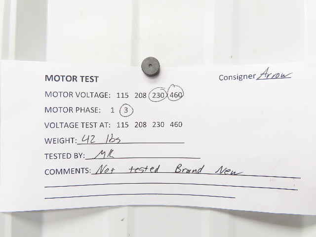 Lafert HE 90L F4 AC Motor 2.5Hp 1.8kW 1720rpm 230/460v 3Ph 90L TEFC