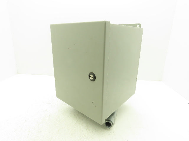 Wiegmann BN4121010CHQT Electrical Enclosure Junction Box 12x10x10" Type 12 Gray
