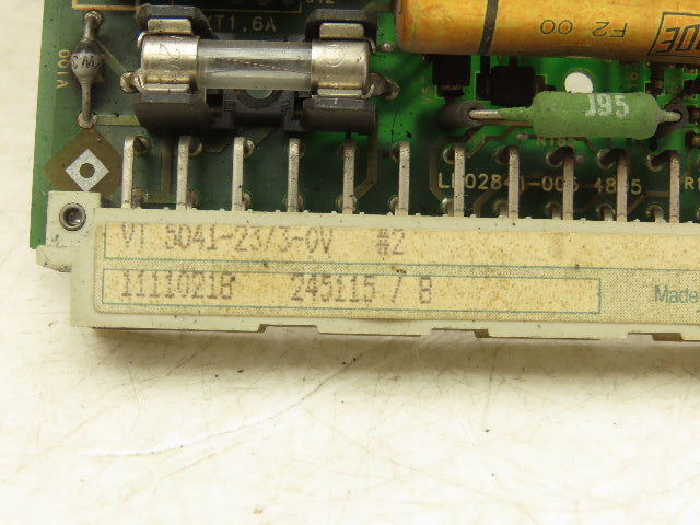 Rexroth VT 5041-23/3-0V Pump Control Board Card SYDEF1