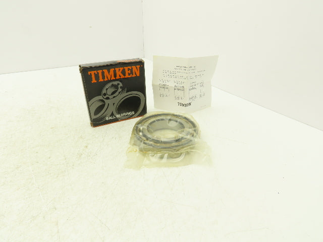 Timken Fafnir 7211WN SU Angular Contact Bearing 55mm-ID x 100mm-OD x 21mm-Width