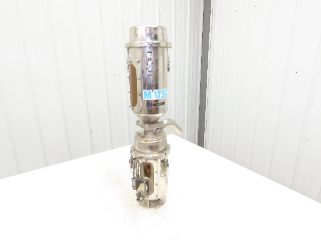 Matsu APH3 Aero Power Filterless Vacuum Hopper De-Duster Mixer Injection Molding