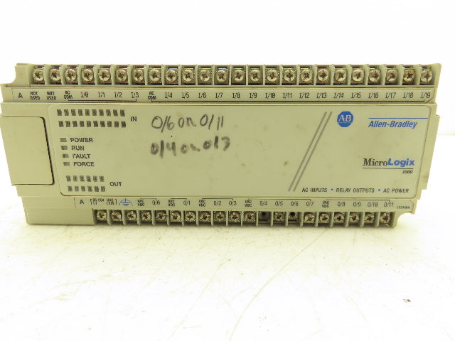 Allen Bradley 1761-L32AWA MicroLogix 1000 Controller I/O Module Series E