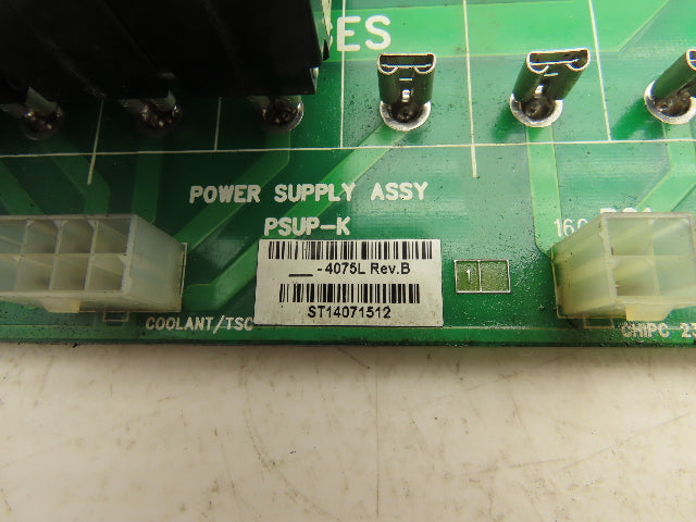 Haas Automation -4075K Rev. A PSUP-K Power Supply Circuit Breaker Board Assembly