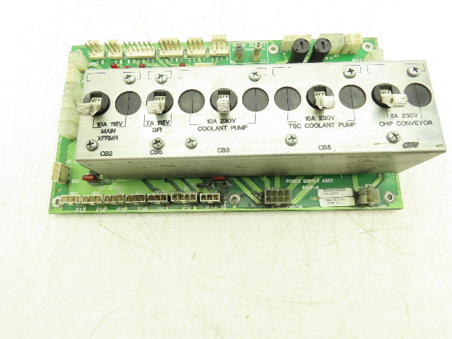 Haas Automation -4075K Rev. A PSUP-K Power Supply Circuit Breaker Board Assembly