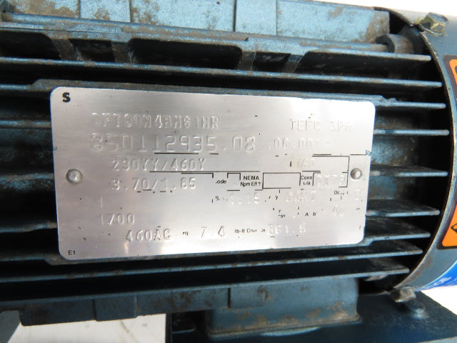 Motion MG-580-3-300 Rotary Table Indexer 3 Position Rotator 1Hp 230/460V