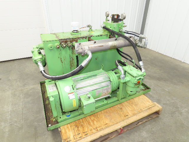 Parker PVP33303R6A1M Hydraulic Power Unit 20Hp 15.6GPM 3000PSI 480V 3Ph 45 Gal