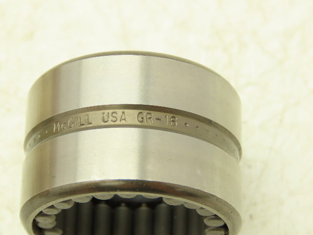 McGill GR-16 2 Row Needle Roller Bearing 1"-ID x 1.5"-OD x 1" Width Lot Of 3