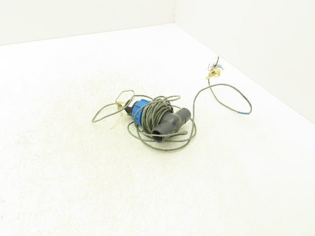 Omega FP-5600 Paddlewheel Flowmeter Low Flow Sensor 1/2"PVC Tee Fitting FP-5305M