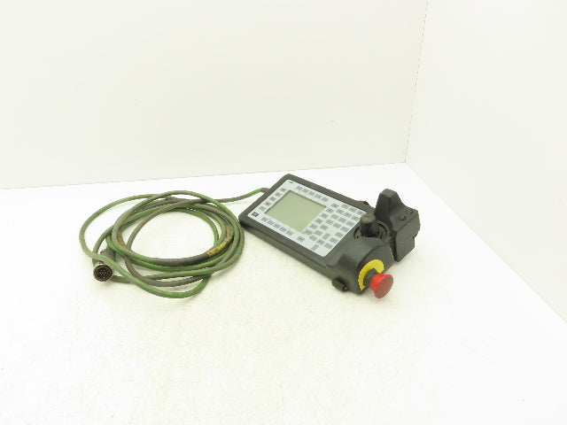 ABB 3HNE-00313-1 Robot Teach Pendant Keypad Handheld With 20' Cord With E-stop