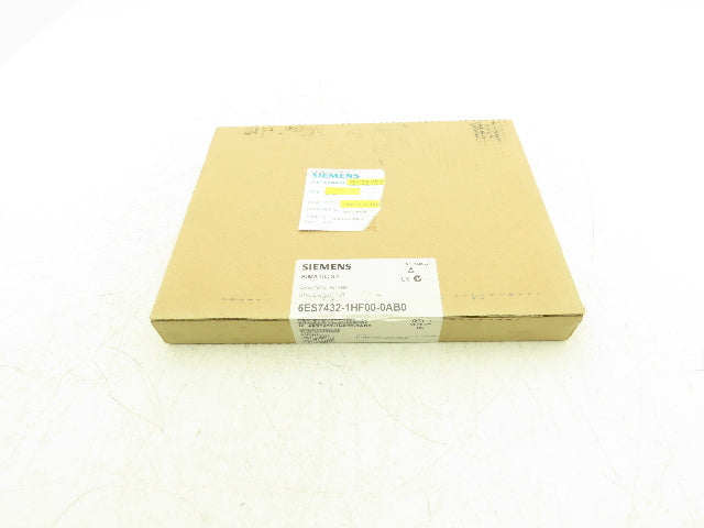 Siemens 6ES7432-1HF00-0AB0 Simatic S7 Analog Output Module Version 6