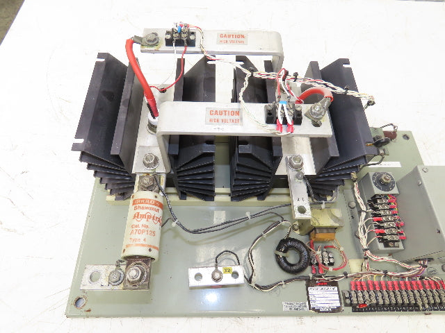 Spang HB2G5-C-3111 Power Control Center 18kva 480V 1Ph Amplifier SCR Unit