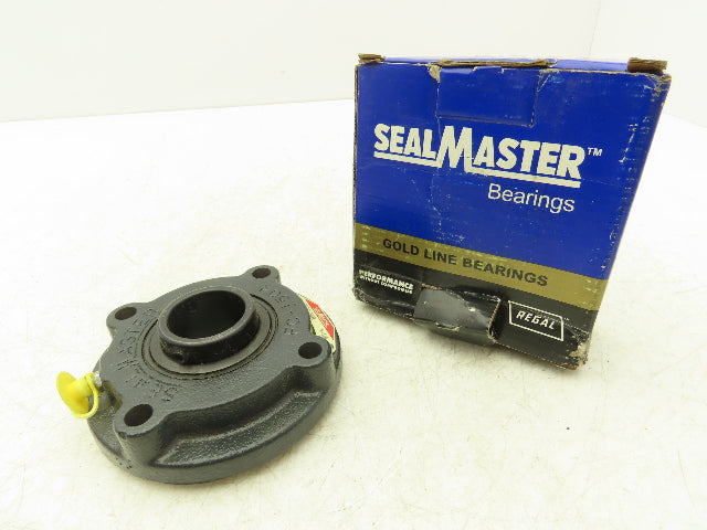 SealMaster SFC-20R Flange Mount Ball Bearing 1-1/4" Bore 4 Bolt Piloted Mount