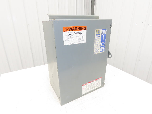 Square D PQ3620 I-Line Busway Plug-In Fusible Disconnect Box 200 Amp 3P 3W 600V