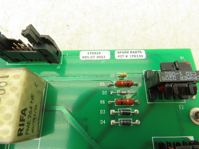 Allen Bradley 170025 Field Pulse Printed Circuit Control Board Rev. 07 3002