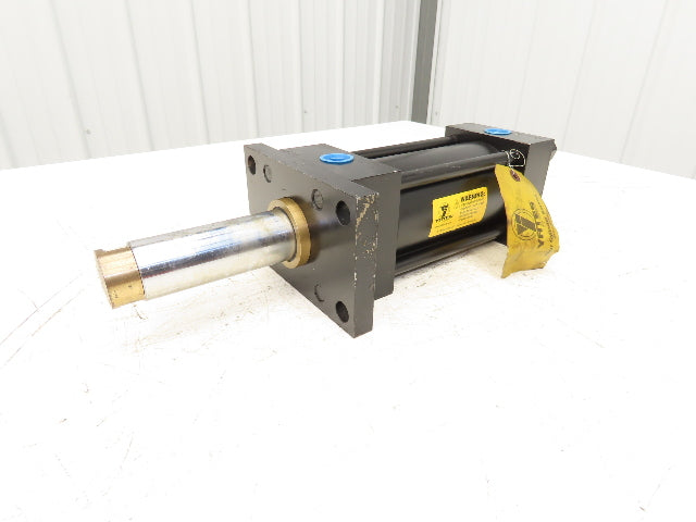 Yates Hydraulic Double Acting Cylinder 3.2" Bore 5" Flange Mount