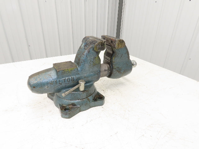 Wilton C-1 Combination Pipe Bench Vise 4-1/2" Jaw Bullet Vintage 03-94