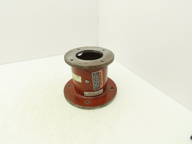 BSF NEMA 182-213T C-Face Motor Pump Adapter Steel Bell Housing 4-Bolt SAE-B