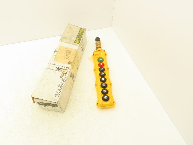 Electromotive Systems SBPN-8-WB Pendant Pushbutton Control Switch 8 Button