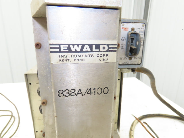 Ewald 838A/4100 Pneumatic Spot Welder 10Kva 230VAC Single Head Bench Mount