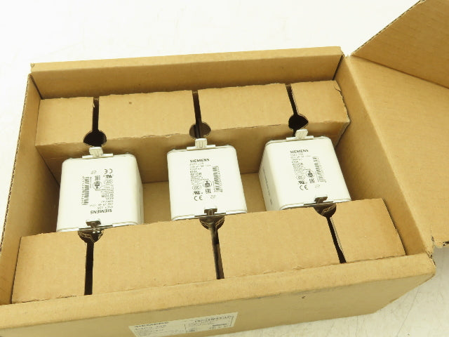 Siemens 3NE3 336 Fuse Semiconductor 630A 1000V-AC Lot Of 3
