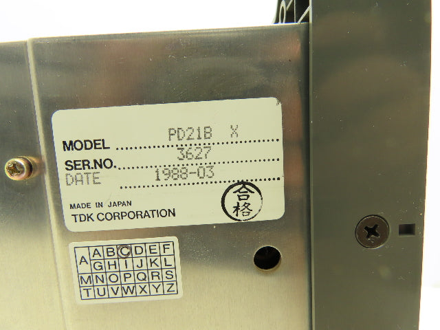 Mitsubishi Mazak PD21B X Meldas CNC Power Supply Unit Module PD21A EA00A742B