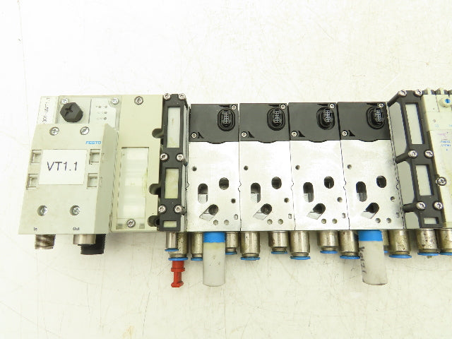 Festo 537957/537961 VMPA2-FB-EMG-4 Air Solenoid Valve Manifold VMPA-FB-EMG-P1