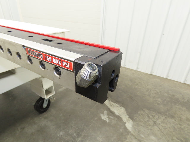 Wilson Tool Express Rail 8 ft Press Brake Clamp Hydraulic 20mm Safety Tang